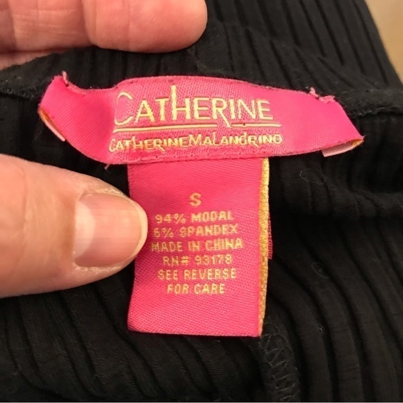 Catherine Malandrino Black, Stretchy Skirt. Size Small. - Picture 4 of 5